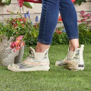 NEW PENDLETON Agate Beach Waterproof Chelsea women Rain Boots in fog 725 3s2